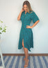Dress The Midi Fitted Shirt Dress - Jade Jungle dubai outfit dress brunch fashion mums